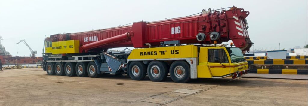 Lifting of up to 500Tons of Load
