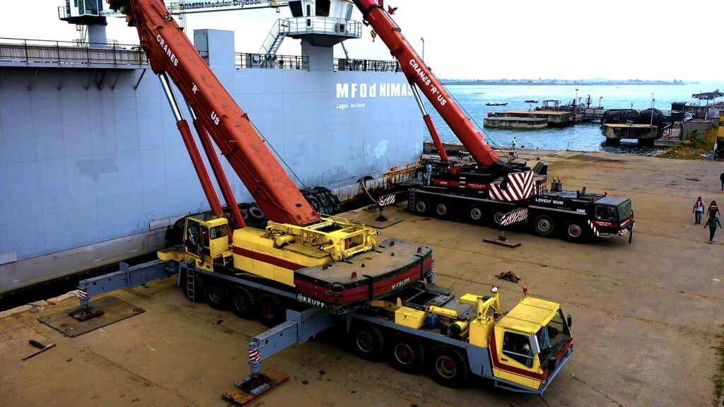 Lifting of up to 30-100Tons of Load