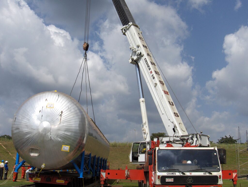 Lifting of 380 Ton Reel Drum