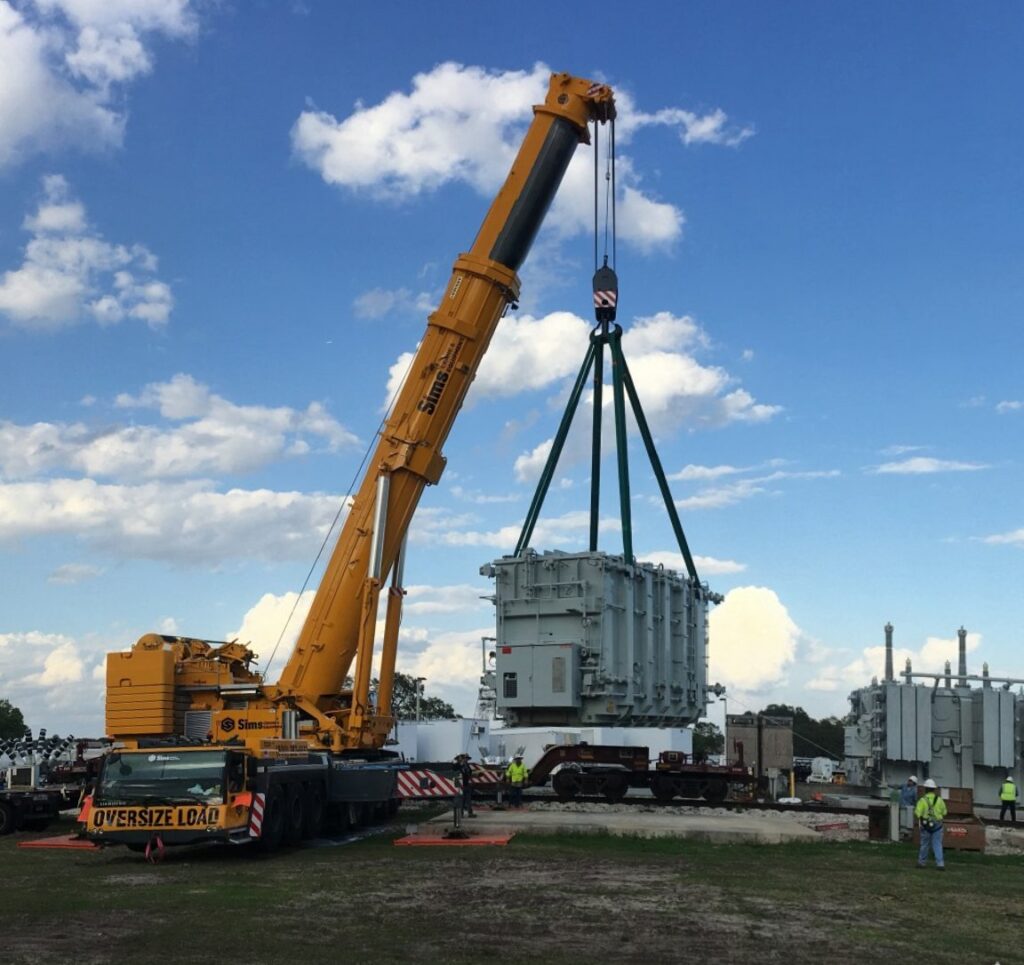 Disassembly, Loading, Transport, Offloading and Final Assembly of Mobile Power Stations