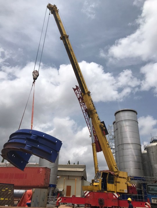 88 Ton KILN Ring Gear Tandem Lift
