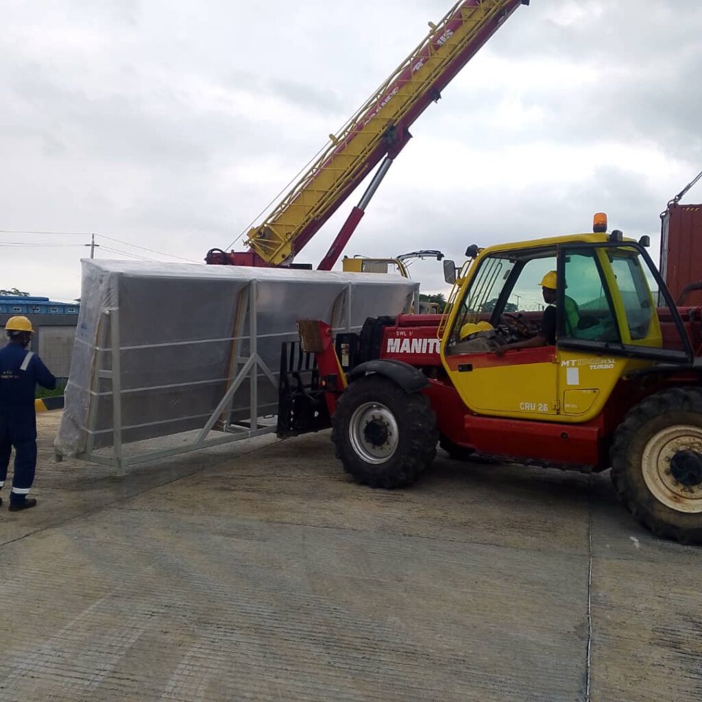 Forklifting of 2-10Tons of load