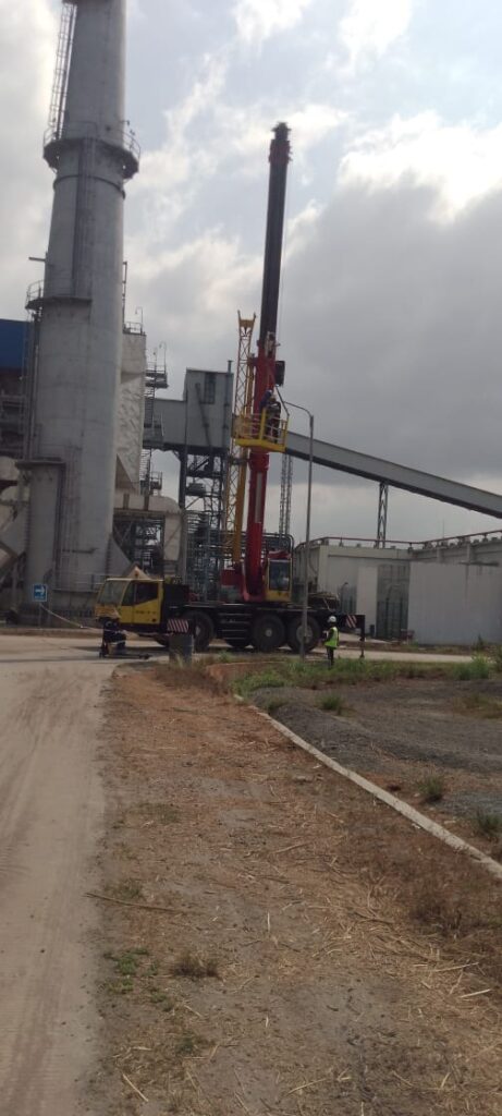 Dangote Okpella 50ton Crane Jan 2026